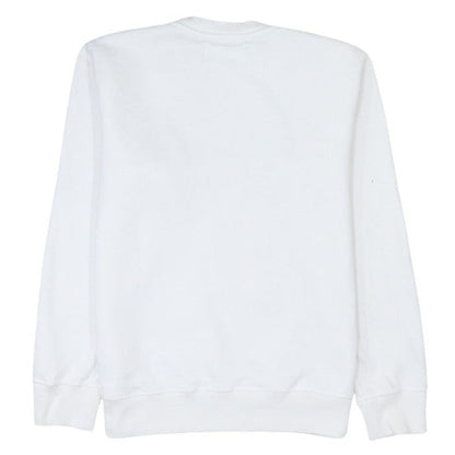Mens UK Size M Calvin Klein Jeans White Pullover Sweatshirt
