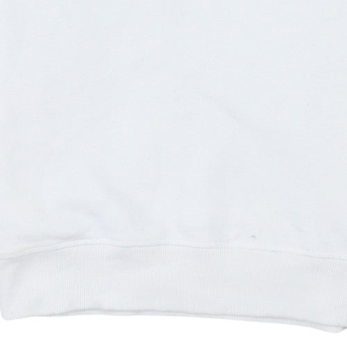 Mens UK Size M Calvin Klein Jeans White Pullover Sweatshirt