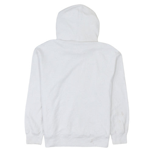 Womens UK Size M Levi's White Pullover Hoodie
