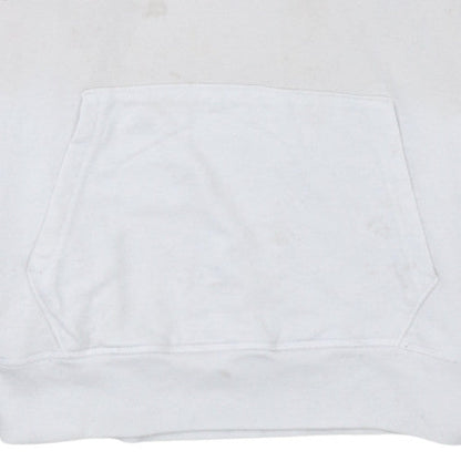 Womens UK Size M Levi's White Pullover Hoodie