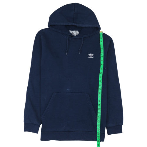 Mens UK Size L adidas Blue Pullover Hoodie