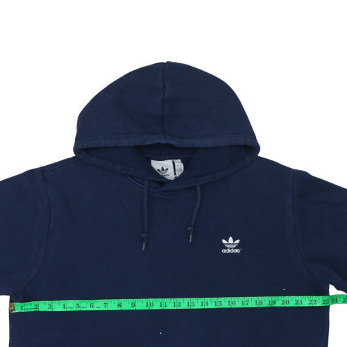 Mens UK Size L adidas Blue Pullover Hoodie