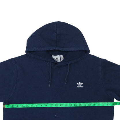 Mens UK Size L adidas Blue Pullover Hoodie