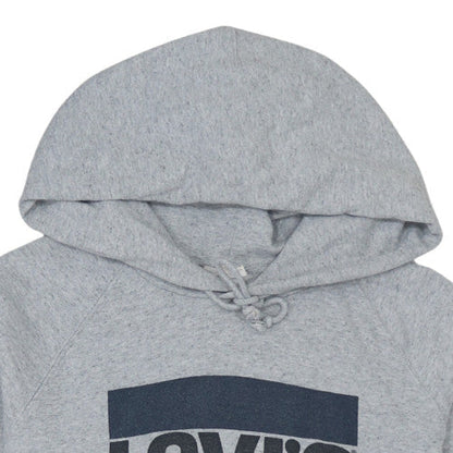 Mens UK Size L Levi's Grey Pullover Hoodie