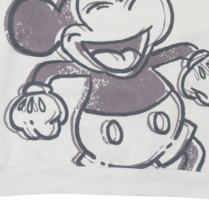 Womens UK Size 2XL Disney White Pullover Sweatshirt