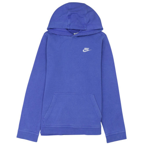 Teens UK Size XL Nike Blue Pullover Hoodie