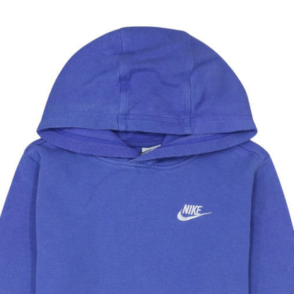Teens UK Size XL Nike Blue Pullover Hoodie