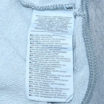 Mens UK Size M Nike Grey Pullover Hoodie