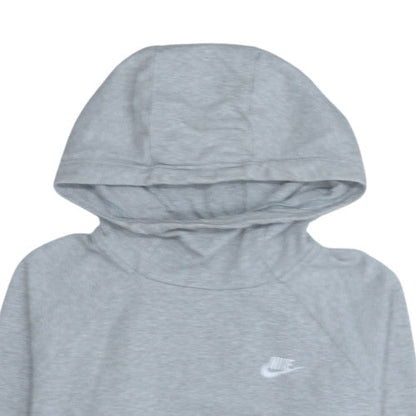 Mens UK Size M Nike Grey Pullover Hoodie