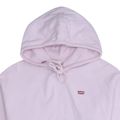 Womens UK Size S Levi's Pink Pullover Hoodie