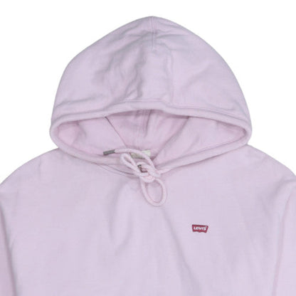 Womens UK Size S Levi's Pink Pullover Hoodie