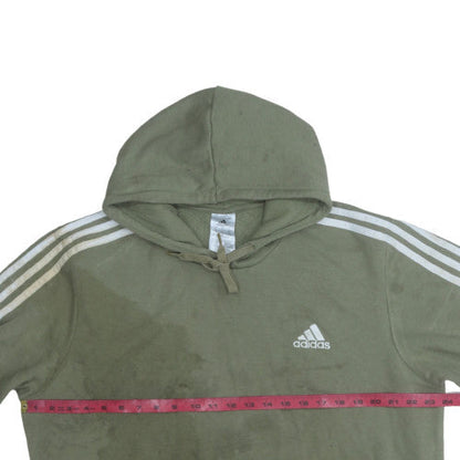 Mens UK Size L Adidas Green Pullover Hoodie