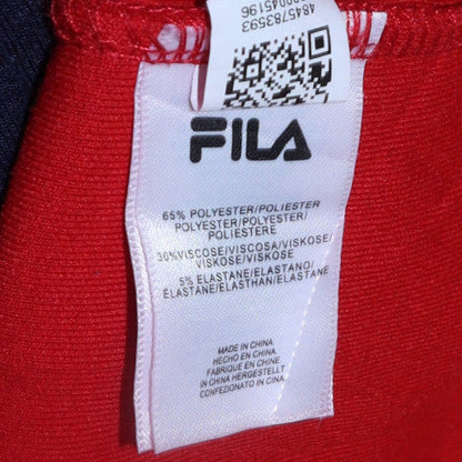 Mens UK Size L FILA Multicoloured Full Zip Hoodie