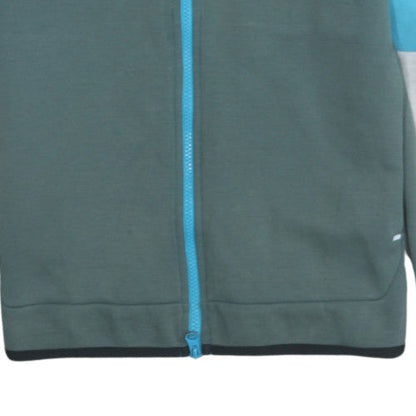 Mens UK Size S Nike Blue Full Zip Hoodie