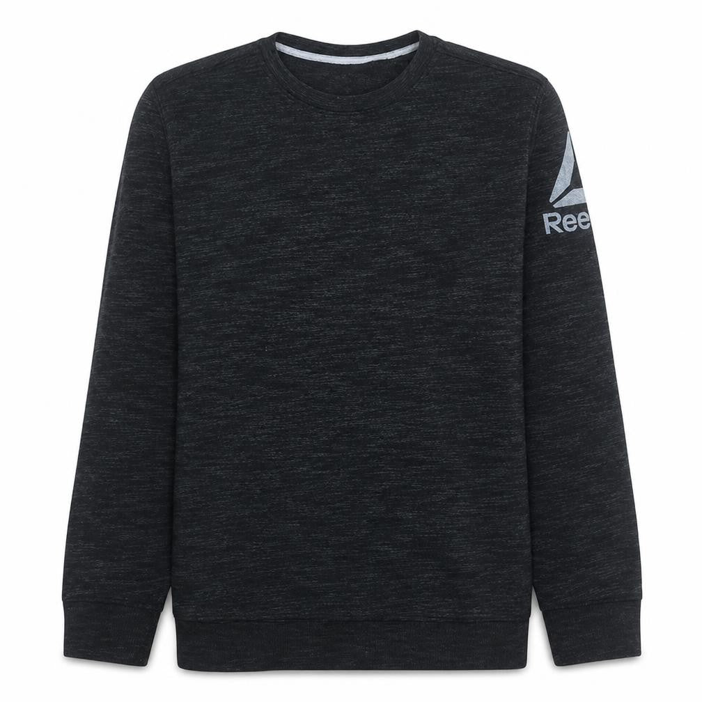 Mens UK Size M Reebok Black Pullover Sweatshirt