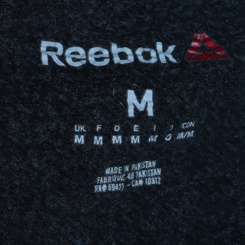Mens UK Size M Reebok Black Pullover Sweatshirt