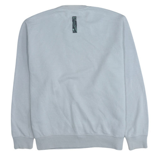 Mens UK Size L Nike Grey Pullover Sweatshirt