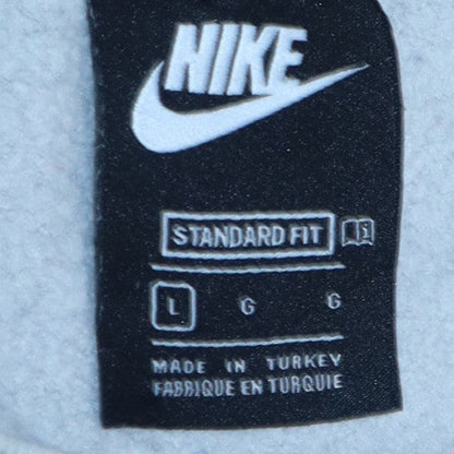 Mens UK Size L Nike Grey Pullover Sweatshirt