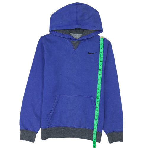 Teens UK Size XL Nike Blue Pullover Hoodie