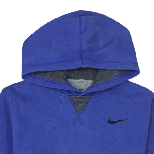 Teens UK Size XL Nike Blue Pullover Hoodie