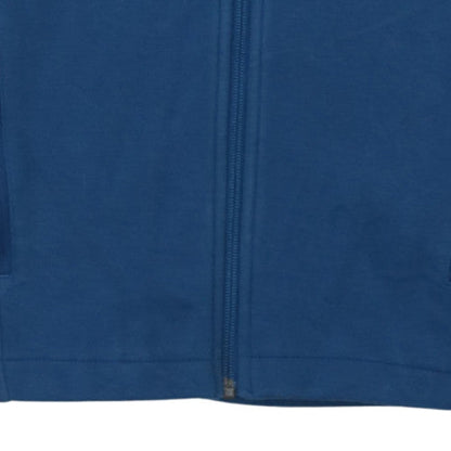 Mens UK Size S Puma Blue Full Zip Hoodie