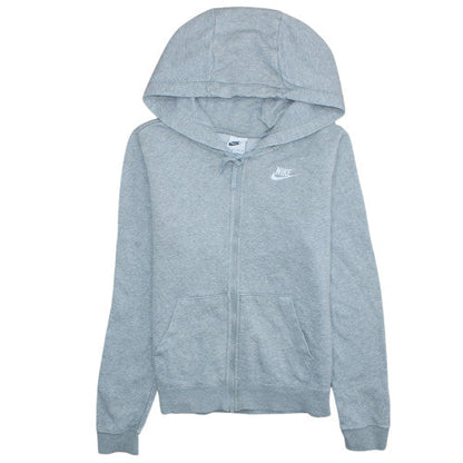 Mens UK Size XS Nike Grey Full Zip Hoodie