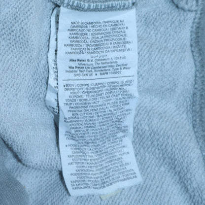 Mens UK Size XS Nike Grey Full Zip Hoodie