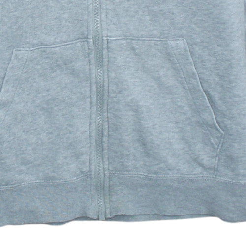 Mens UK Size XS Nike Grey Full Zip Hoodie