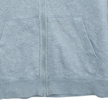 Mens UK Size XS Nike Grey Full Zip Hoodie