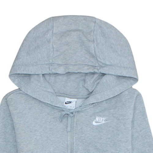 Mens UK Size XS Nike Grey Full Zip Hoodie