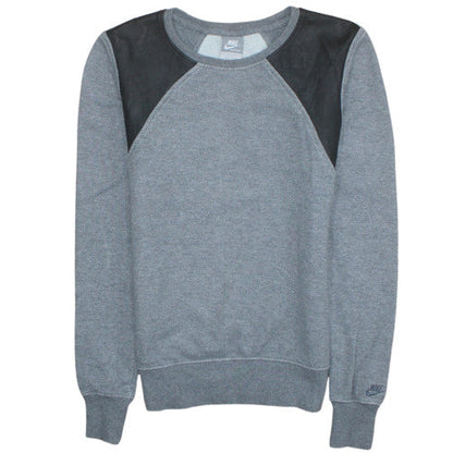 Mens UK Size XS Nike Grey Pullover Sweatshirt