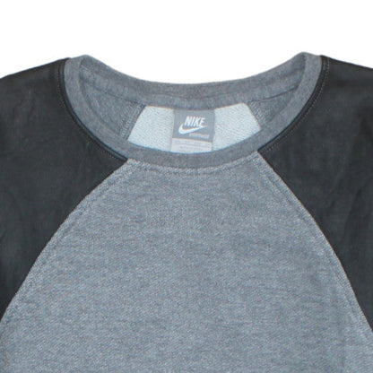 Mens UK Size XS Nike Grey Pullover Sweatshirt