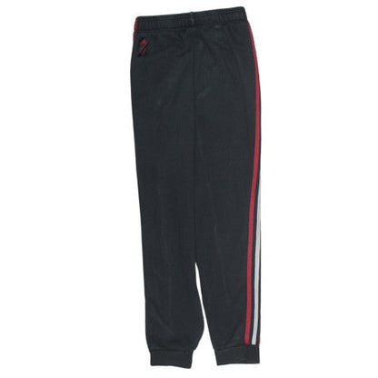 Adidas Boys Black Track Pants 11-12 Years Football Fleece Activewear