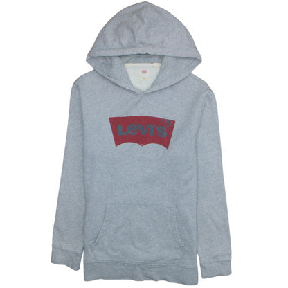 Mens UK Size M Levi's Grey Pullover Hoodie
