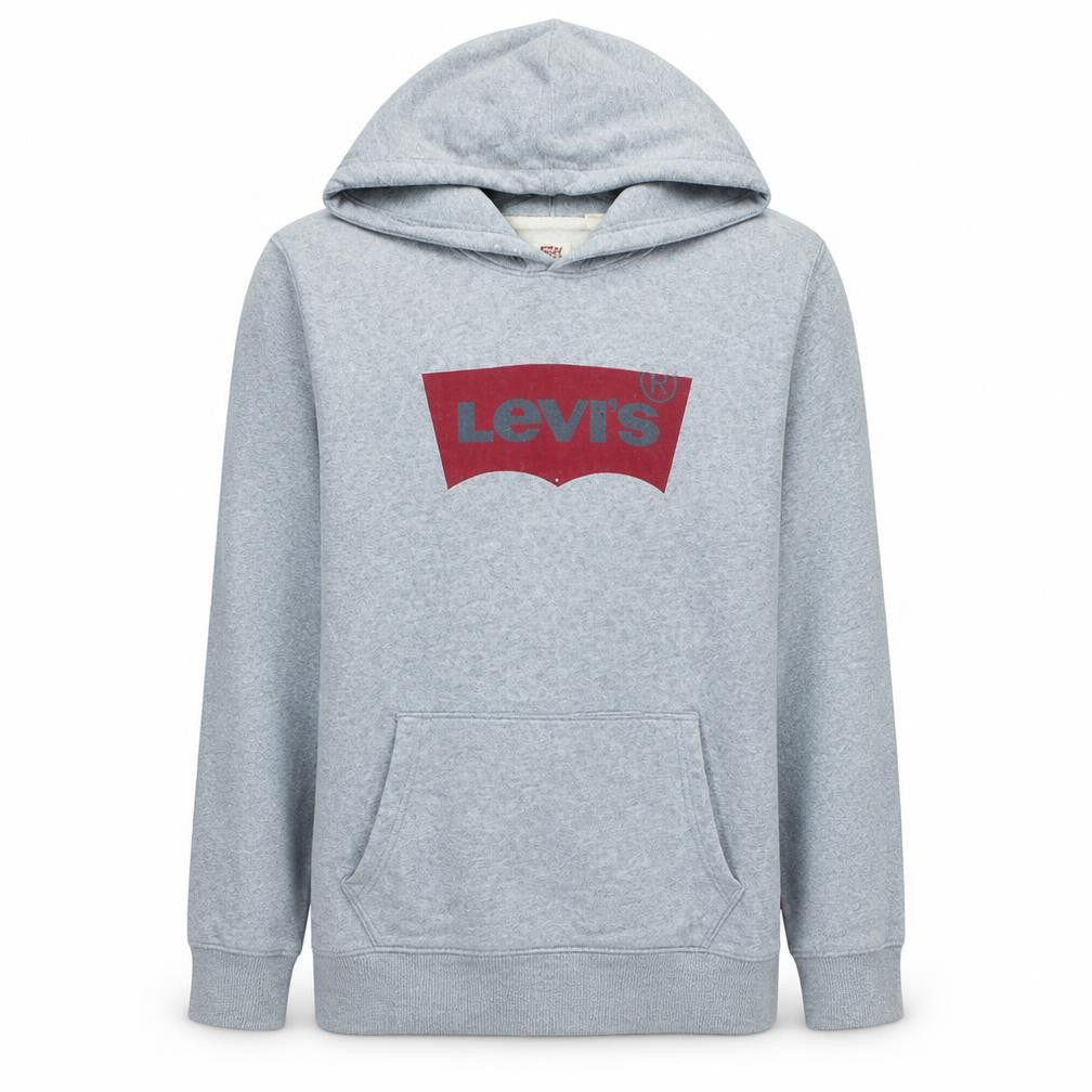 Mens UK Size M Levi's Grey Pullover Hoodie