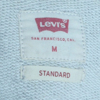 Mens UK Size M Levi's Grey Pullover Hoodie