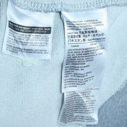 Mens UK Size M Levi's Grey Pullover Hoodie