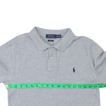 Mens UK Size XL Ralph Lauren Grey Henley Sweatshirt