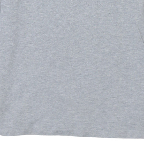 Mens UK Size XL Ralph Lauren Grey Henley Sweatshirt