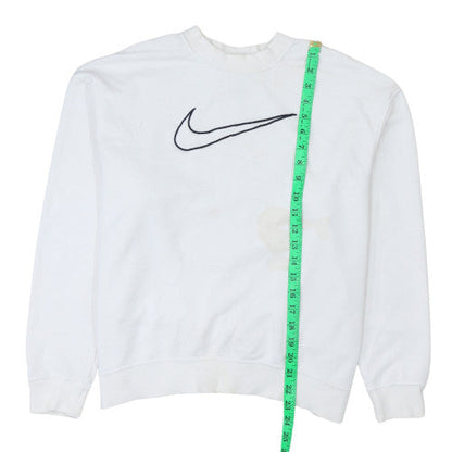 Mens UK Size S Nike White Pullover Sweatshirt