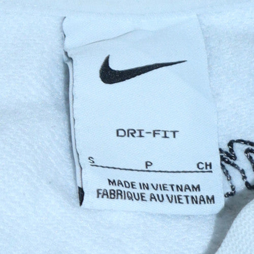 Mens UK Size S Nike White Pullover Sweatshirt
