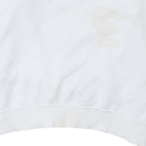 Mens UK Size S Nike White Pullover Sweatshirt