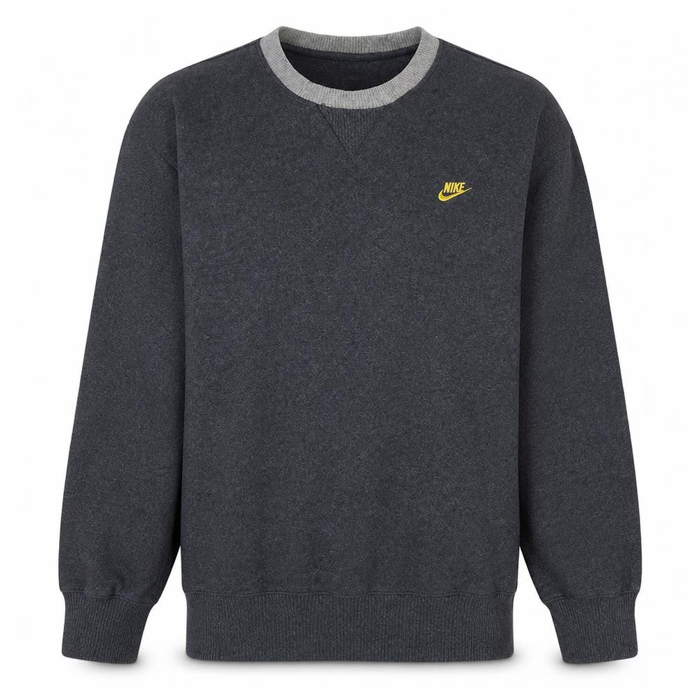 Mens UK Size L Nike Grey Pullover Sweatshirt