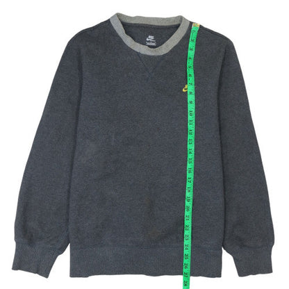 Mens UK Size L Nike Grey Pullover Sweatshirt