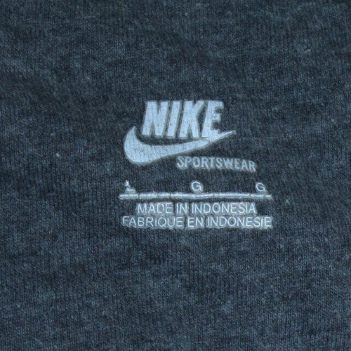 Mens UK Size L Nike Grey Pullover Sweatshirt
