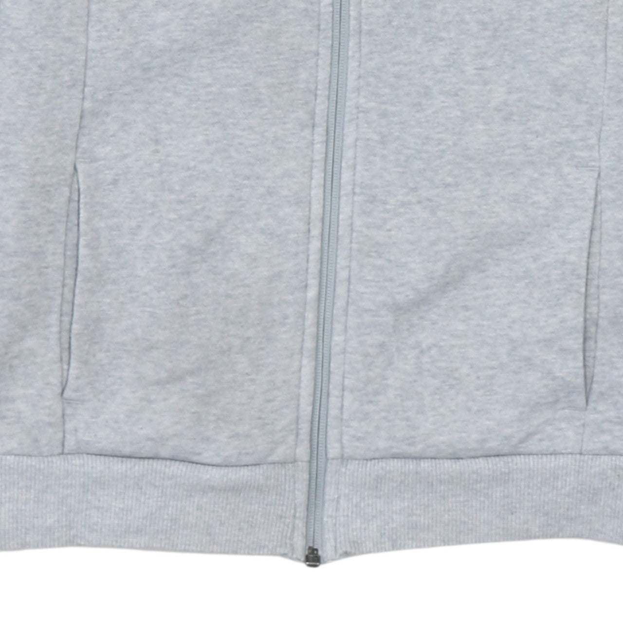 Mens UK Size M Puma Grey Full Zip Sweatshirt