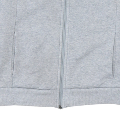 Mens UK Size M Puma Grey Full Zip Sweatshirt