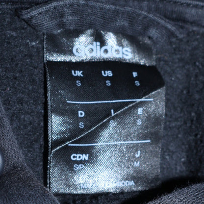 Mens UK Size S adidas Black Full Zip Hoodie