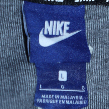 Mens UK Size L Nike Grey Full Zip Hoodie