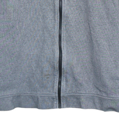 Mens UK Size L Nike Grey Full Zip Hoodie